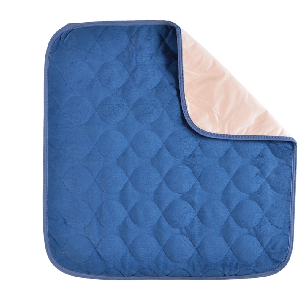 NEW NOVA Underpads (21" X 22") Reusable - Blue - SET OF TWO